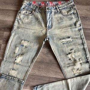 Sosoo Rip blue jeans W 34